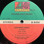 Phil Collins ‎– Collins On Collins Exclusive Candid Interview (США 1985г.)