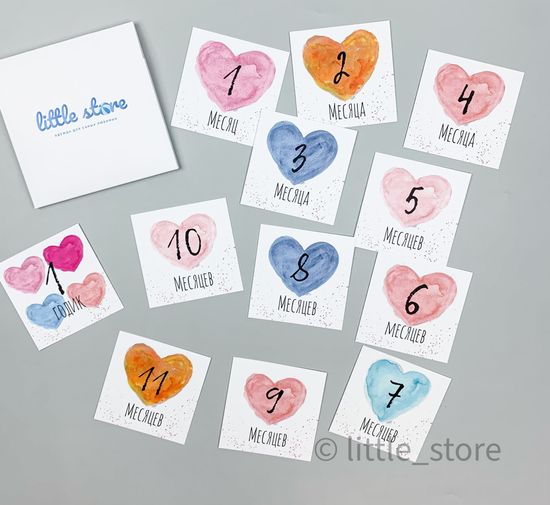 Набор открыток Для девочки "Лисички"