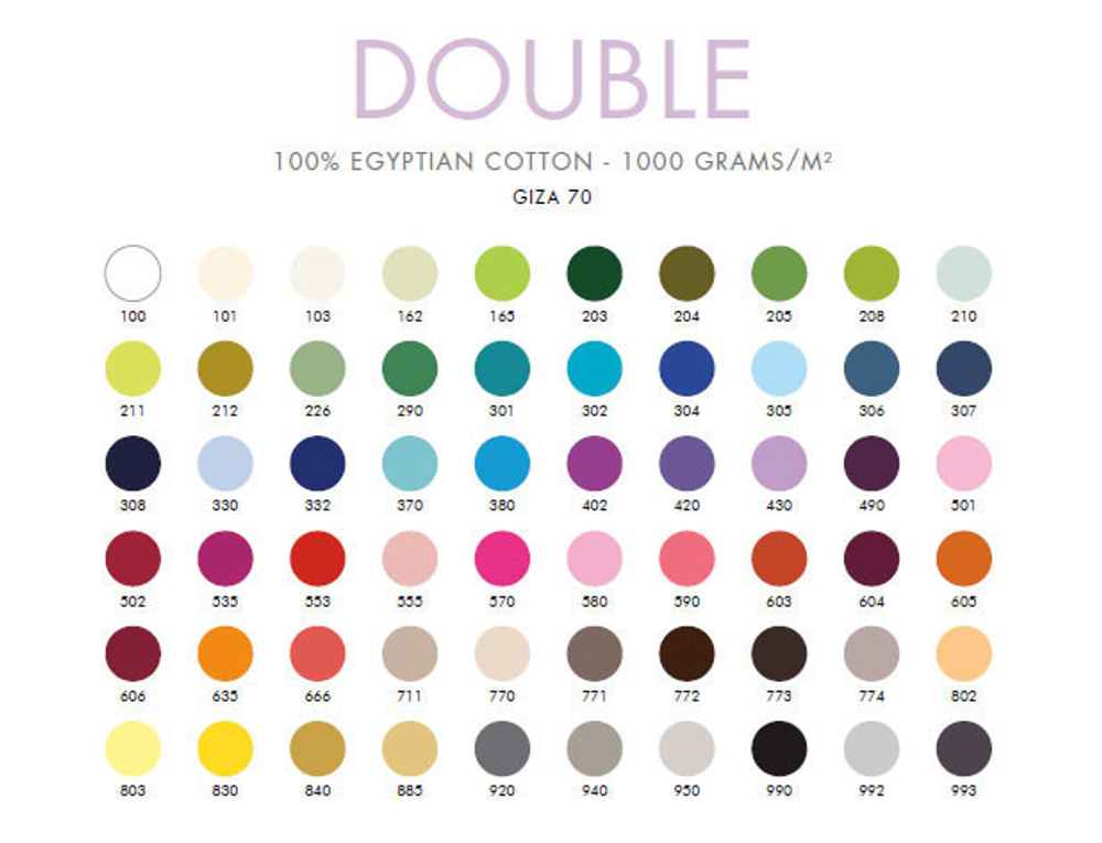 Полотенце для ног 50х80 Abyss & Habidecor Double 885