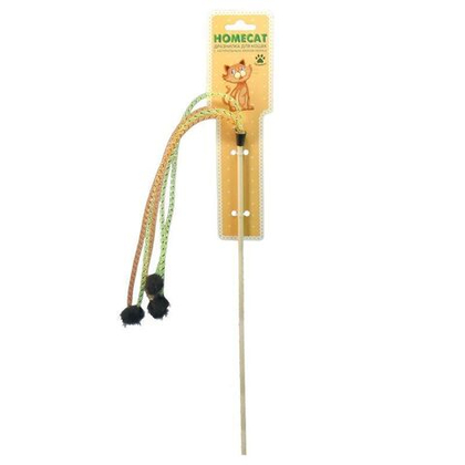 HOMECAT Дразнилка для кошек Перья на пружине