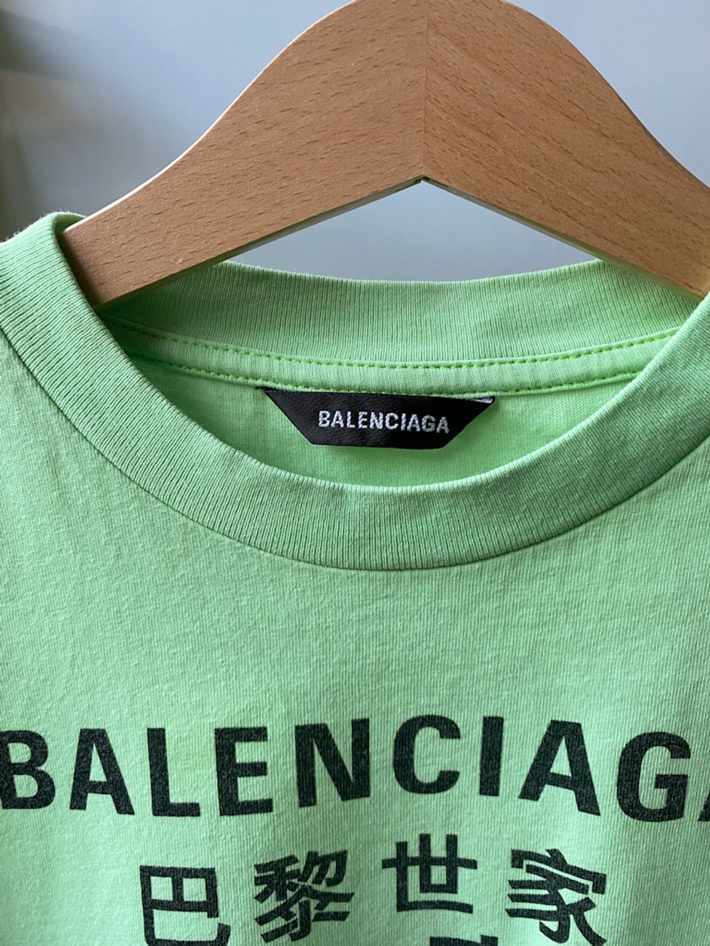 Хлопковая футболка Balenciaga, 116
