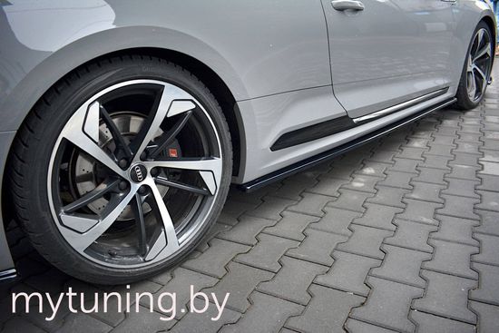 Сплиттеры накладок на пороги для AUDI RS5 B9 Coupe (17-...)