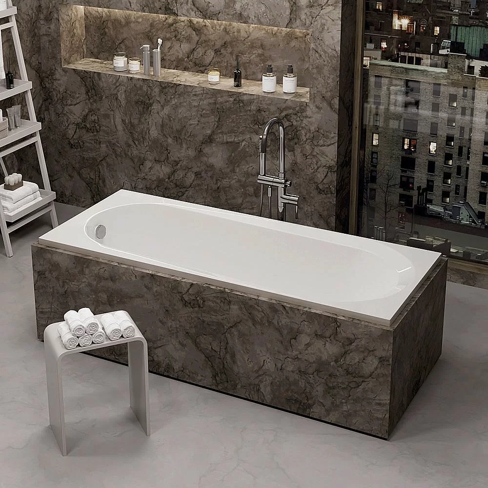 Ванна Alba Spa Baline ВПР0030000100 170х70 белая