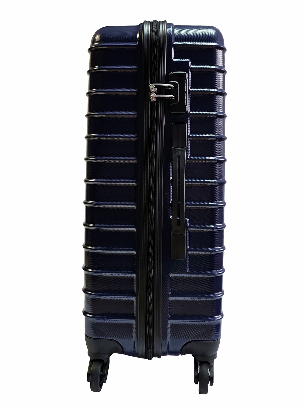 Чемодан на колесах / Чемодан Global Case средний M+, 69 л, 3,2 кг (темно-синий)