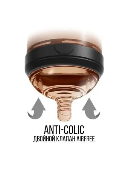 Бутылочка для кормления Heorshe от 0 месяцев, 240 мл Розовая