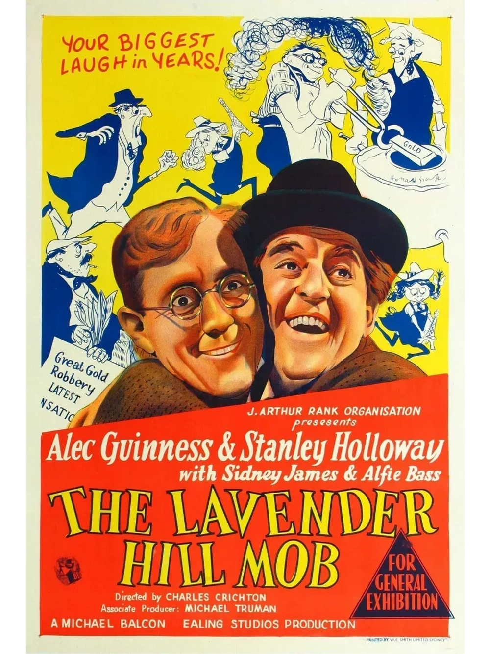 Банда с Лавендер Хилл (1951) (КИНО USB)