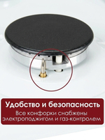 газовая поверхность KM 506 E
