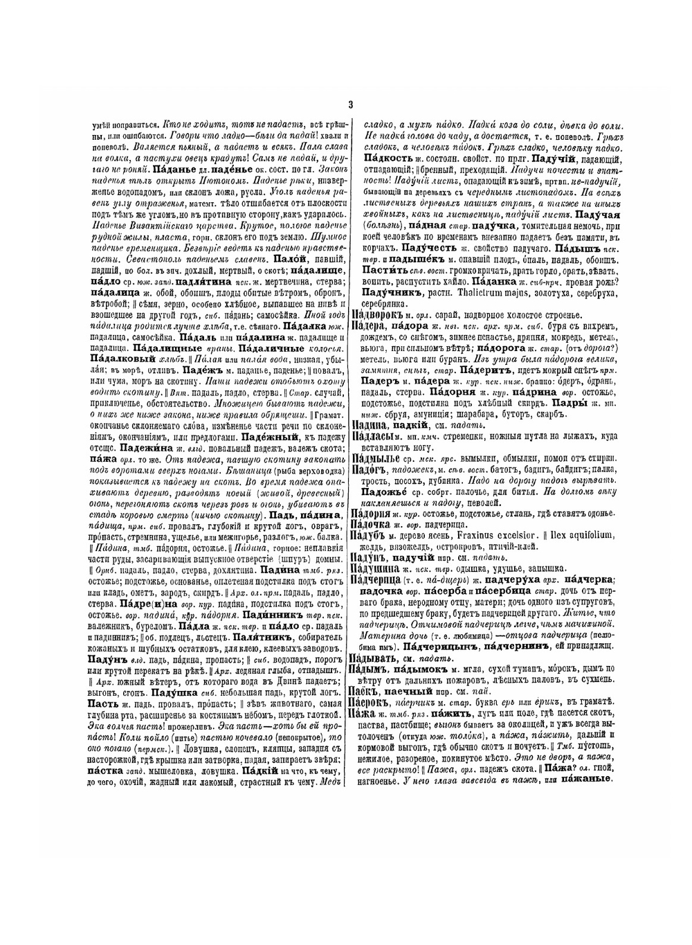 Толковый словарь живого великорусского языка. Часть 3. П. | В. И. Даль