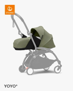 Коляска Stokke YOYO3 Newborn Pack рама белая White 2 в 1 Olive