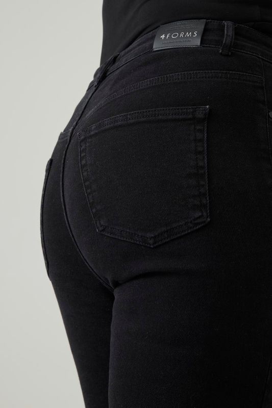 Джинсы skinny fit, черный