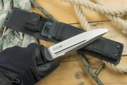 Тактический нож Centurion AUS-8 StoneWash Черные Ножны