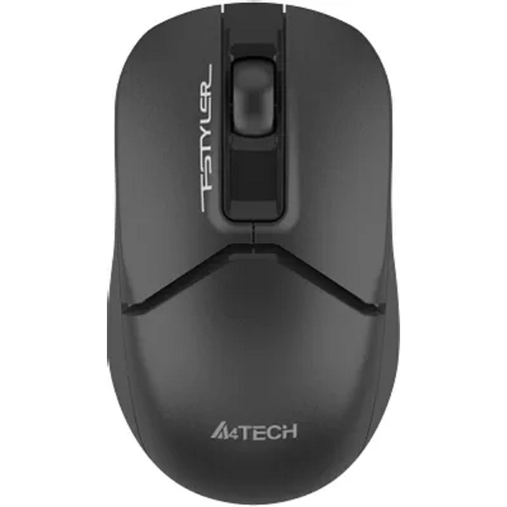 Мышь Мышь A4Tech Fstyler FG12S черный оптическая (1200dpi) silent беспроводная USB (3but)