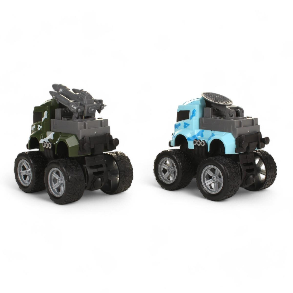 Набор машин 4шт, коробка 1992