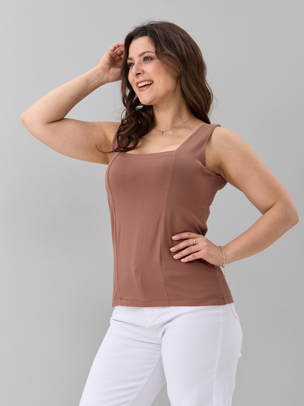 Майка М-040/кэмел