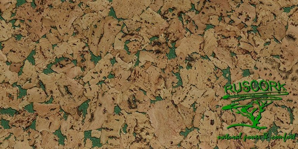 Настенная пробка RusCork Country green
