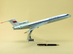Модель самолета Ту-154Б-2 (М1:100, Аэрофлот СССР-85412 Олимпийский)