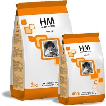 Наша Марка для котят, цыпленок и рис