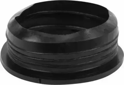 Манжета 110х123мм. канализационная переходная, резиновая, черная