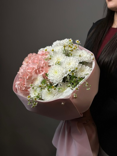 Сборный букет «Нежная акварель»