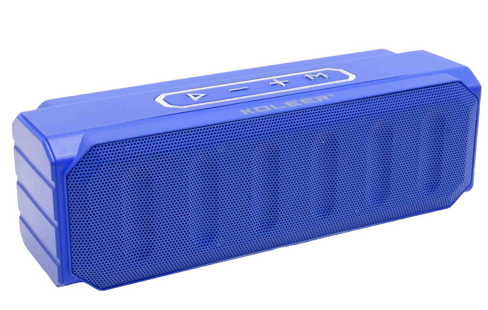 Колонка - Bluetooth KOLEER S813 (синий)