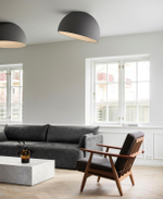 Потолочный дизайнерский светильник  Duo by Vibia (черный)