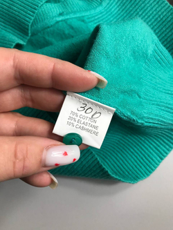 Кардиган по фигуре с хлопком и кашемиром в составе 44 размер