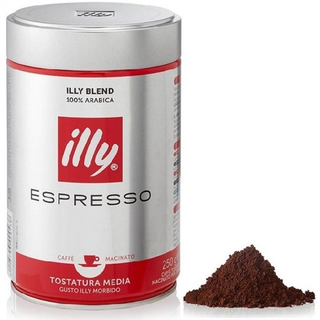 Кофе молотый illy espresso, 250 гр.