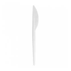 Нож одноразовый 17,5 см, белый, PS, 100 шт, Garcia de PouИспания