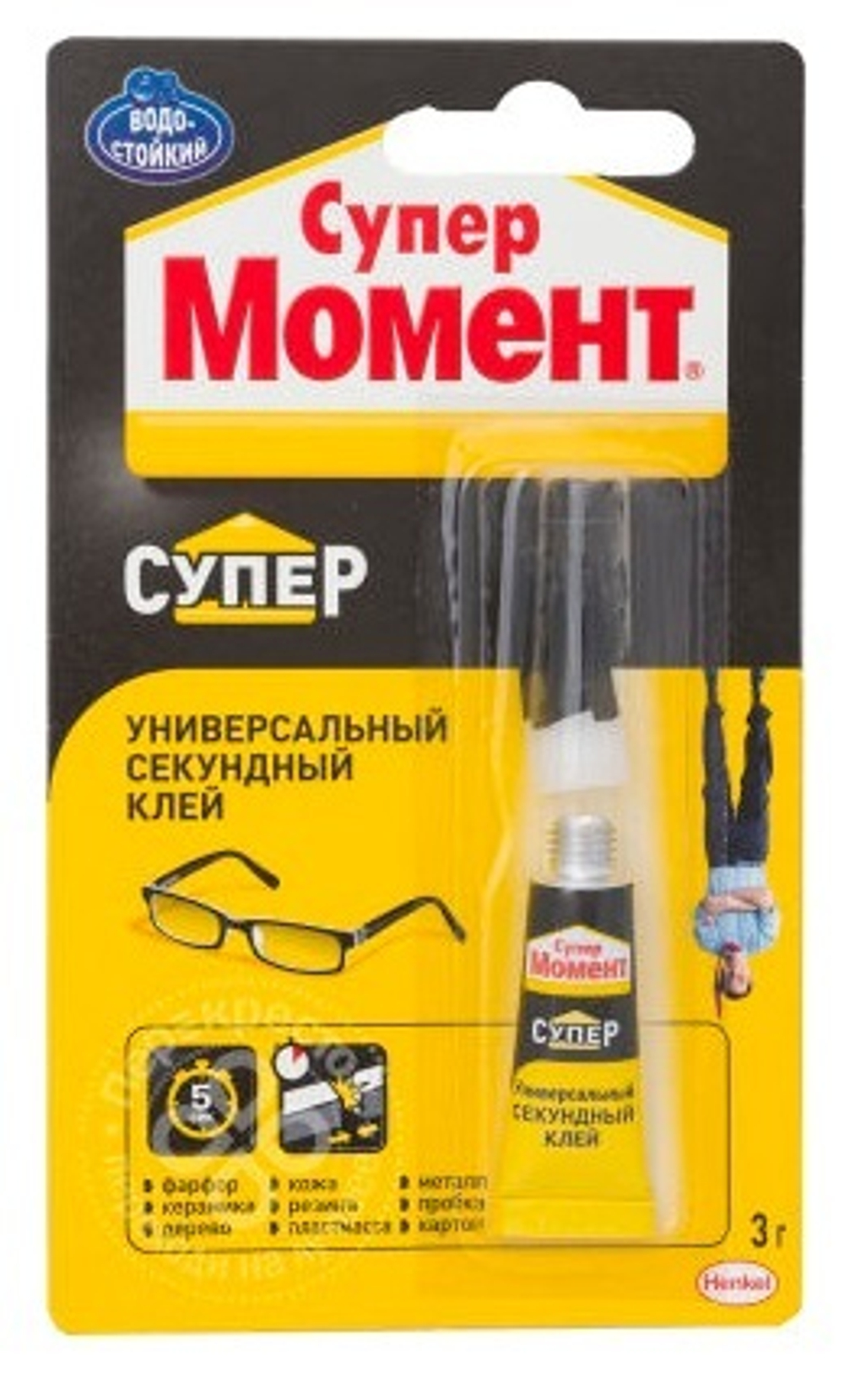 Клей Момент супер унив 3 г