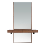 Консоль с зеркалом 3235/ MR2202 из орехового дерева