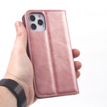 Чехол-книжка для iPhone 12 Pro Max, 012557 Розовое золото