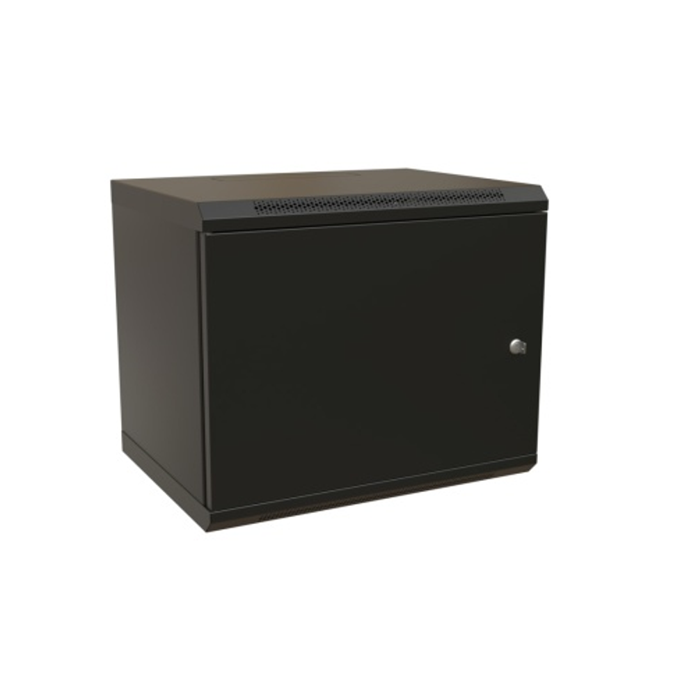 Шкаф настенный 19", 12U WRLine WR-TW-1266-SR-RAL9004