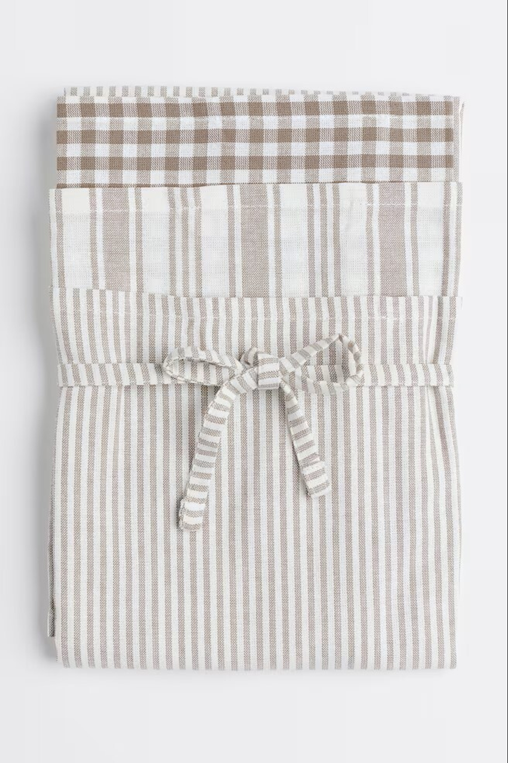 H&M Набор хлопковых полотенец ( 3 шт.), светло-коричневый