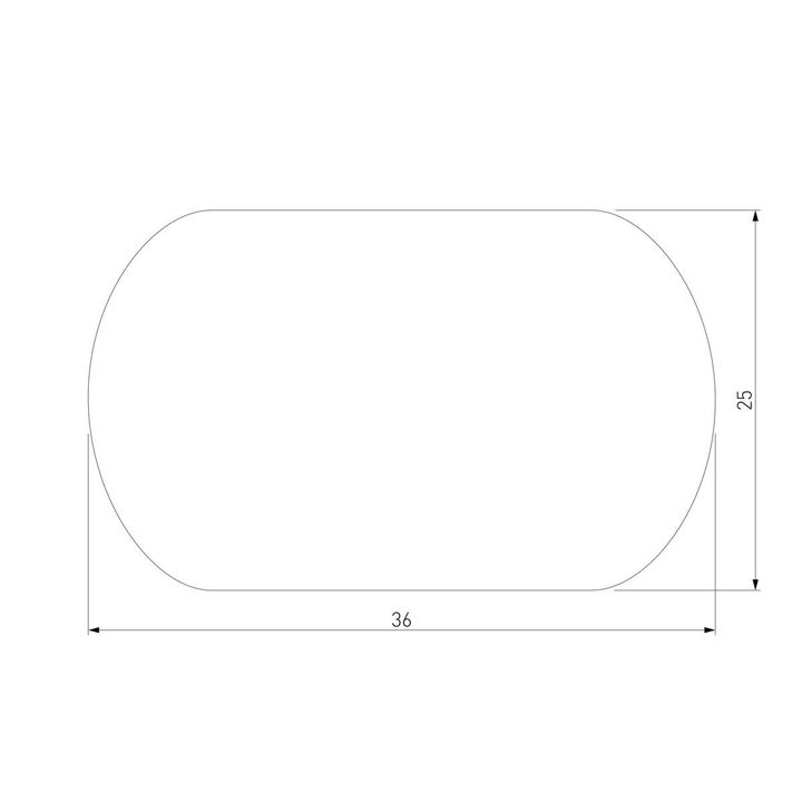 Заглушка Elektrostandard Slim Magnetic (2 шт.) 85134/00 a064724