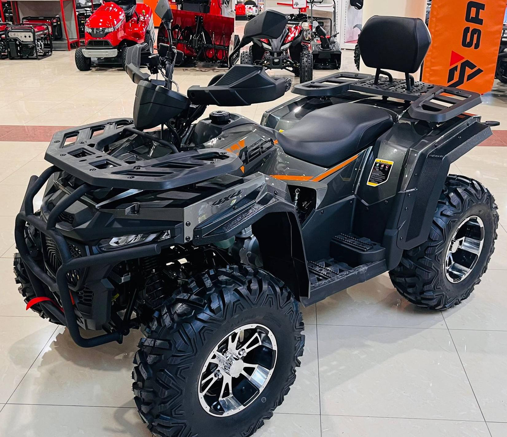 Квадроцикл (комплект для сборки) Explorer 450 Deluxe 4х4 EPS Серый (RR)