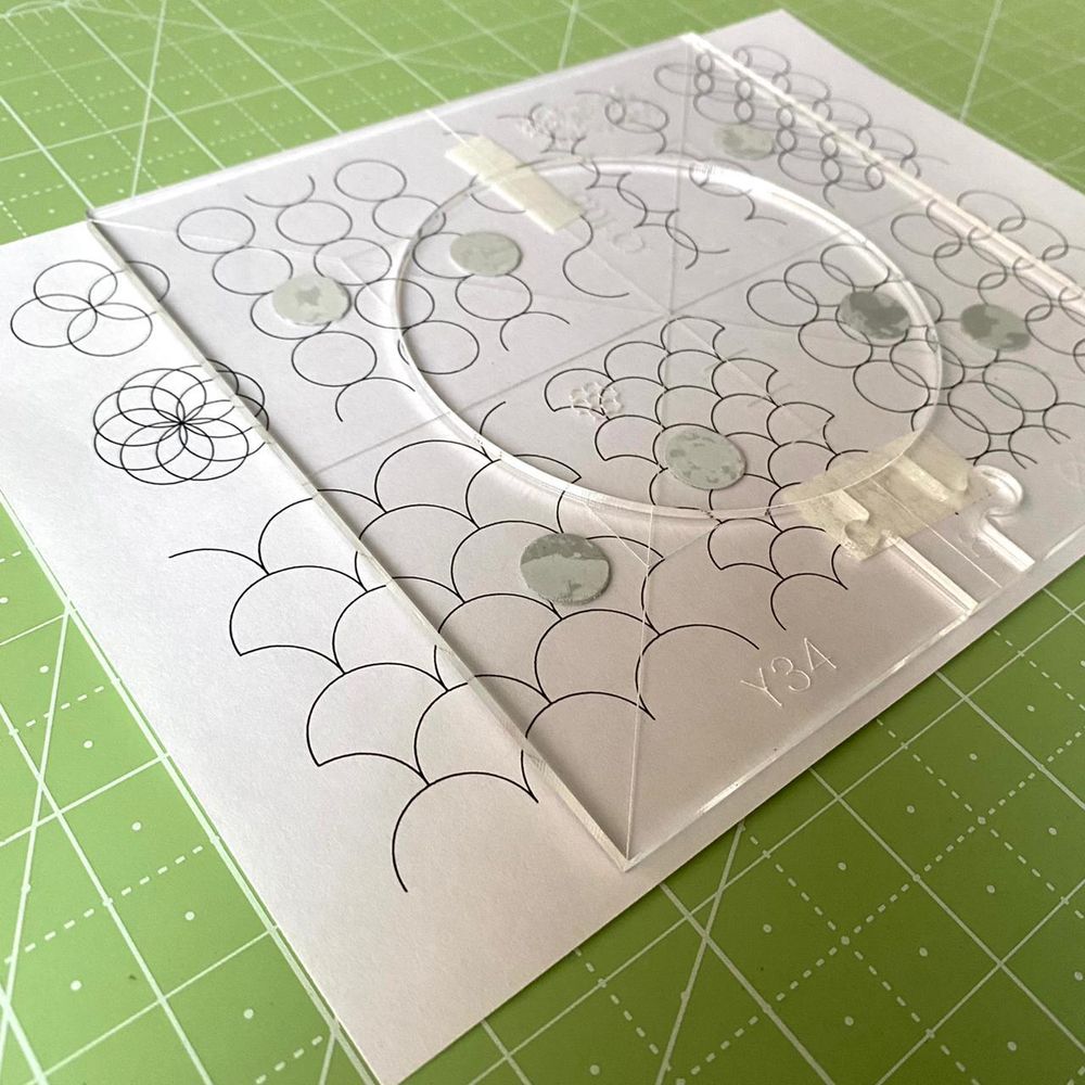 Линейка для стежки №34, 3 мм (aрт. Y34)