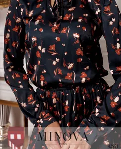 Платье 2117-1-синий Minova