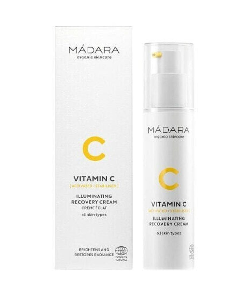 Увлажнение и питание Vitamin C Brightening Cream Cream (Illuminating Recovery Cream) 50 ml