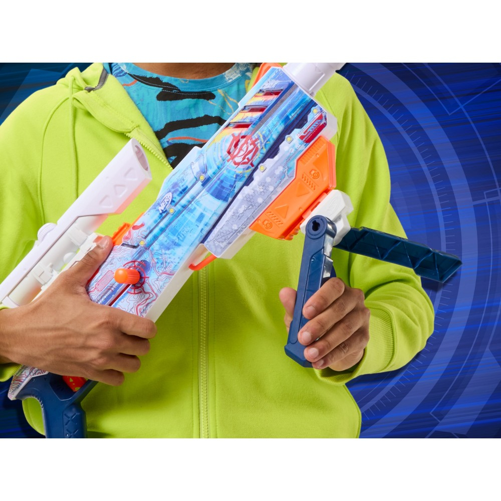 Hasbro G1763 — Бластер Nerf Loadout «Arctic Zerostriker» с 24 стрелами G1763 — фото 10