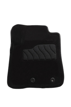 Коврики 3D Ворс чёрные для Toyota Land Cruiser 200 рестайлинг 2012-21 Seintex 84973