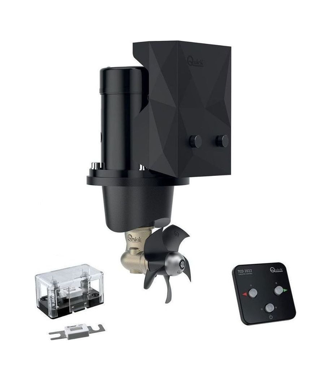 Подруливающее устройство Quick, D125mm, 40KGF, 12 В, (TCD2022 - NO TNL)