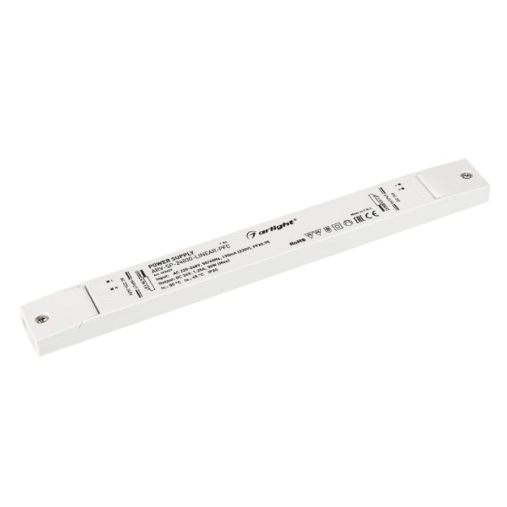 Блок питания Arlight ARV-SP-24030-Linear-PFC 24V 30W IP20 1,25A 032623