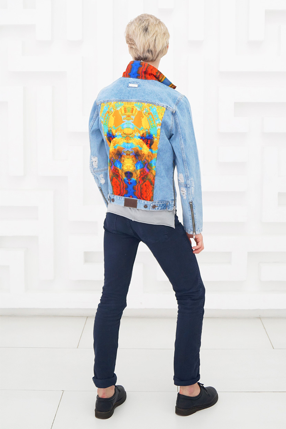 LIGVIANNI Джинсовая куртка Denim Jacket Bear