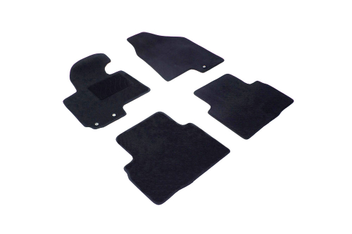 Ворсовые коврики LUX для KIA Sportage III 2010-2015, Seintex.82759