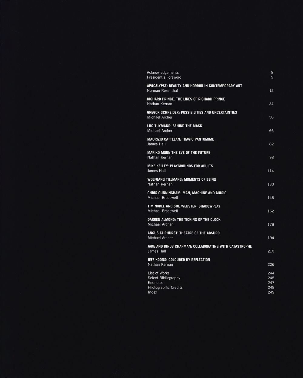 Апокалипсис: красота и ужас в современном искусстве