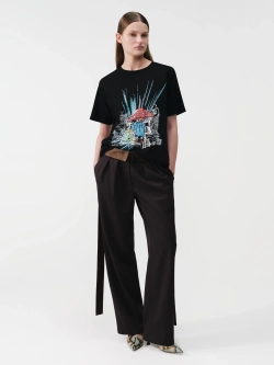 Футболка женская с принтом OLA OLA