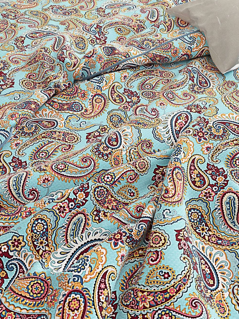 Постельное белье Сказка "Восточная сказка" 1,5-сп Наволочка 50х70 см 1 шт Простынь на резинке 90х200 см Пододеяльник 145х215 см, перкаль