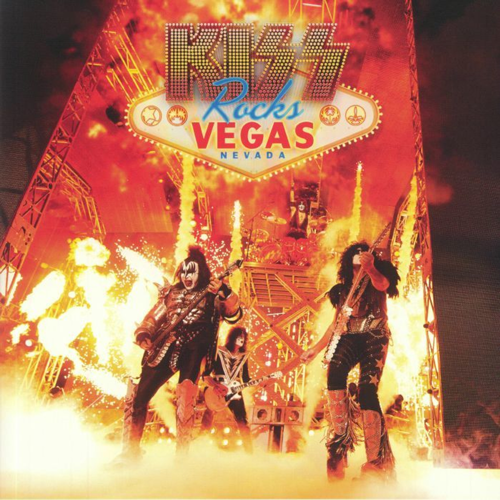 Kiss / Rocks Vegas (Limited Edition)(Coloured Vinyl)(2LP+DVD)
