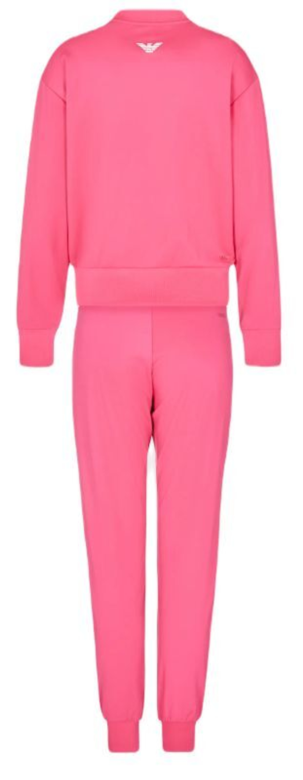 Женский теннисный костюм EA7 Woman Jersey Tracksuit - Розовый
