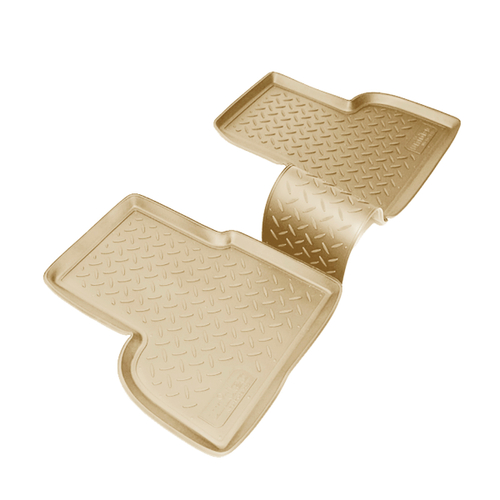 Ковры в салон Norplast/Unidec для Fiat Doblo (2001-), Бежевый, задние, арт.NPL-Po-21-42-B